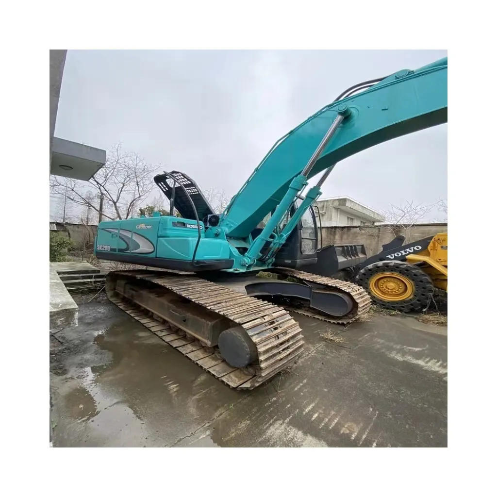 Excavatrice d'occasion sur chenilles Kobelco de seconde main de sk200-8 de Kobelco de machines de construction sk200-8 vente chaude de Zihui