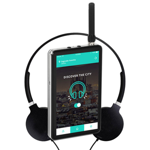 Smart electronic translator device language 5.5 pollici IPS android digital tour guide exhibition conference IR audio guide system - Product Image 6