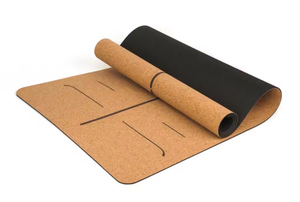 For Umicca Custom Print Eco-Friendly Cork <strong>Yoga</strong> Mat Set Non-Slip TPE for Women Private Label