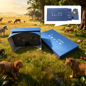 แว่นตา <span class=keywords><strong>VR</strong></span> อัจฉริยะ 4K ดีไซน์ใหม่ ขายส่ง แว่นตากระดาษเสมือนจริง <span class=keywords><strong>3</strong></span> มิติ สำหรับสมาร์ทโฟน เพื่อประสบการณ์ภาพยนตร์และวิดีโอ <span class=keywords><strong>3</strong></span> มิติ - Product Image 6