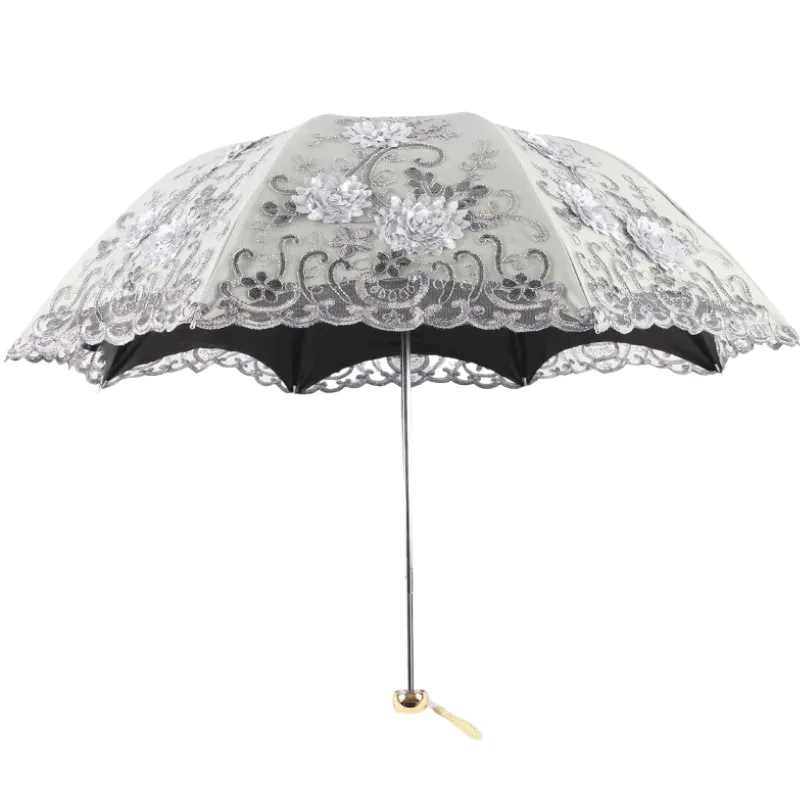 Guarda-chuva compacto anti uv, guarda-chuva chique floral, dobrável, para o sol, feminino, à prova de vento, adorável, flor 8k, guarda-sol