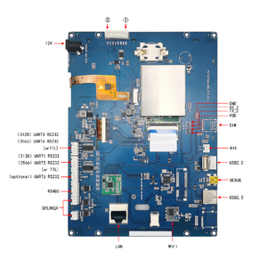 Placa base Android RK3568 2 + 16G DMI entrada y salida LVDS eDP MIPI Driver PCBA Board para electrónica de consumo LOT/ALOT Saas - Product Image 3