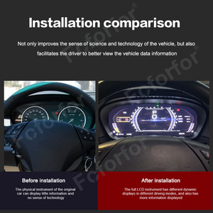 12.3'' LCD Dashboard for <strong>BMW</strong> 5 Series GT-<strong>F07</strong> 2009-2016 Plug and Play LCD Odometer Auto Parts Virtual Digital Cluster Cockpit - Product Image 3