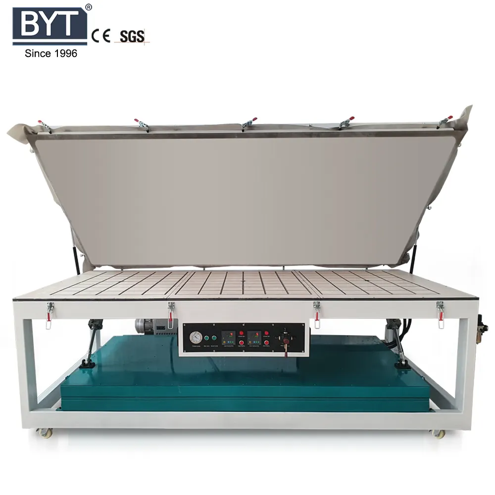 BYTCNC Automatic Plastic Vacuum Forming Machines Thermoforming Press Machine For Wash Basin Corain Making Press