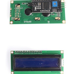 Kit modulo LCD con interfaccia 2004 IC 1602A 5V schermo blu Display caratteri moduli e Kit elettronici