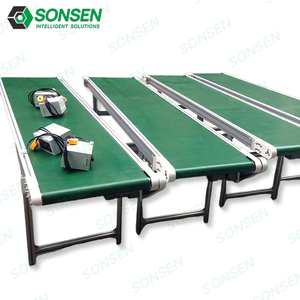 Rampa con plataforma pequeña, máquina transportadora de línea de montaje, cinta de carga pequeña, mesa de empalme, transportador de escalada - Product Image 3