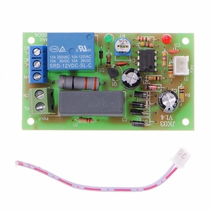 Ac 220V Interruttore di Ritardo di Trigger Turn on Off Bordo Timer Relè Modulo Plc Regolabile Circuiti Integrati - Product Image 1
