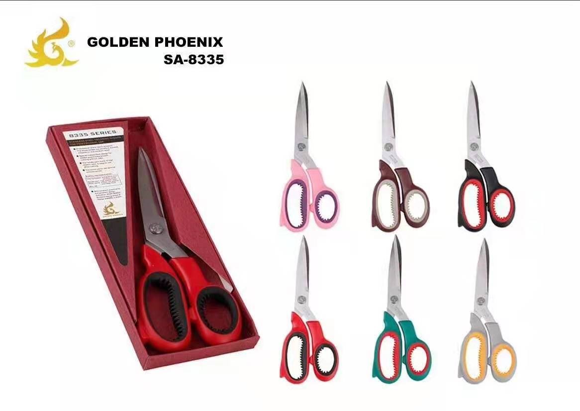 Special tailor scissors clothing stainless steel clothing scissors mix colors BOX packing 2.5MM thickness