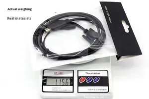 1.8m用于高清MI至VGA适配器电缆DP DVI电缆1080p纯铜PVC用于计算机显示器投影仪连接直接工厂 - Product Image 5