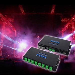 3A * 16CH Artnet kontrol Ethernet SPI /DMX piksel ışık Led denetleyici sahne aydınlatma - Product Image 6