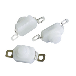 Mini 2-polige Drucktasten schalter 2-Positionen-Druckknopfschalter Taschenlampe schalter