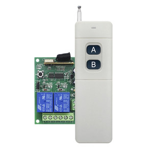 Codice di apprendimento a 4 pulsanti telecomando wireless 433.92Mhz per pompa motore - Product Image 5