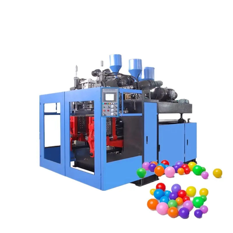 Máquina de moldeado por soplado de plástico HDPE para niños, juguete de extrusión de bolas de mar, Océano