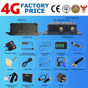ระบบติดตามยานพาหนะ Gps Tk 105B พร้อมตัวอ่าน RFID ตัวจำกัดความเร็วกล้องยานพาหนะ Gprs Gsm Gps Tracker - Product Image 4