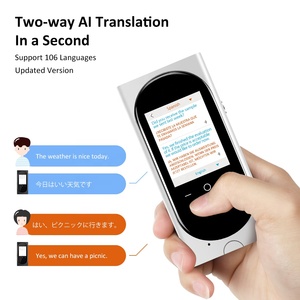 语言翻译设备全新0.1s商务Google翻译语言智能语音翻译器OEM Wifi离线照片转接器 - Product Image 5