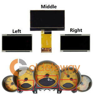 Velocímetro TFT Tipo <span class=keywords><strong>LCD</strong></span> Instrument Cluster Dashboard <span class=keywords><strong>Display</strong></span> para Porsche 911 997 Carrera 987 Cayman Boxster Veículos