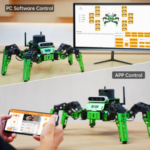 JetHexa Python Programmier tiefe Kamera AI Vision Hexapod Spider Jetson Nano ROS Roboter Pädagogische Roboter-Kits für das College
