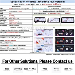 Voyeego 12.3 inç araç DVD oynatıcı oyuncu için BMW 2/3/4/5/6/7 serisi X1 X3 X4 X5 X6 F01 = = 1/3/4 F15 F22 F25 F30 iriga E60 E70 E90 - Product Image 2
