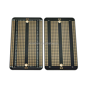 Prototyp PCB Solde rable Bread board für Elektronik projekte Kompatibel für DIY Arduino Löt projekte, vergoldet, schwarz