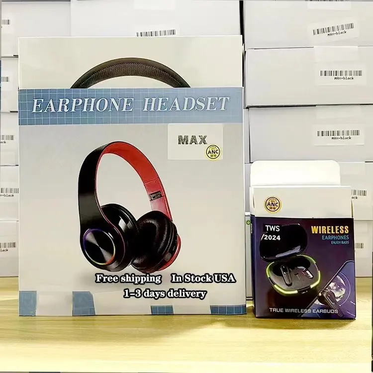 سماعات رأس لاسلكية بأفضل جودة سماعات رأس ماكس 11 كلون P9 صوتي فضائي أفضل نسخة ماكس