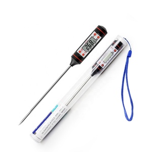 Günstige kostenlose Probe Temperatur fühler BBQ Grill Braten Sie sofort ablesbare Cookin Timer Digitales Fleisch thermometer zum Grillen und Kochen - Product Image 3