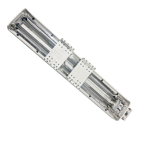 T-shaped <strong>Double</strong> Linkage Ball Screw Sliding Table Module Retractable End Milling Heavy Duty <strong>Guide</strong> Suit PLC <strong>Linear</strong> <strong>Rail</strong> New Used