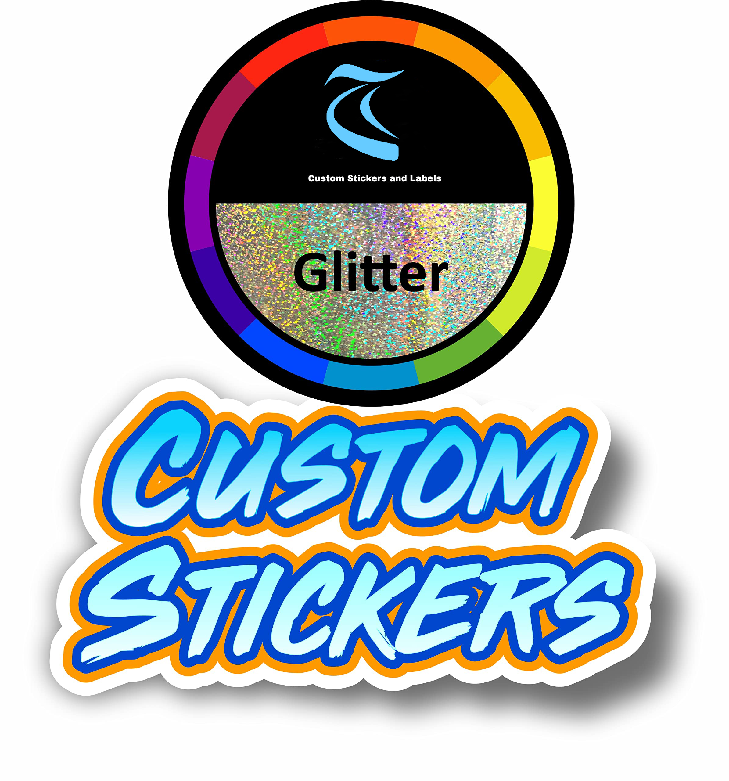 Gliiter sticker