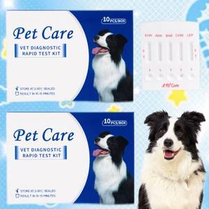 PetCare 5 in 1 Pet Vet Ehrlichia Anaplasma Babesia Leptospira hızlı veteriner teşhis ekipmanları parvovirüs <span class=keywords><strong>test</strong></span> kiti - Product Image 3