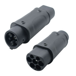 [清仓甩卖] 2型至1型EV充电适配器转换器IEC 62196-2至J1772s适配器Ev充电器转换器 - Product Image 1