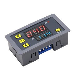 AC 110V 220V 12V relè temporizzato digitale doppio Display a LED interruttore di controllo Timer ciclo relè temporizzatore regolabile interruttore di ritardo - Product Image 1