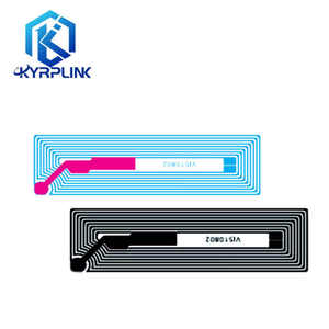 カスタマイズされたNFCラベル長距離UHF RFIDドライ/ウェットインレイ/ラベル/ステッカー52x 15mm I-code Bライブラリ管理用 - Product Image 2