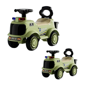 เด็กๆนั่งบนชิงช้าโยกกับพวงมาลัย/เด็กทารกสามารถนั่งบนรถได้ - Product Image 6