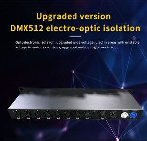 Cappello nuovo DMX Controller 8 Port Stage machine DMX Controller per wedding DJ party disco - Product Image 2