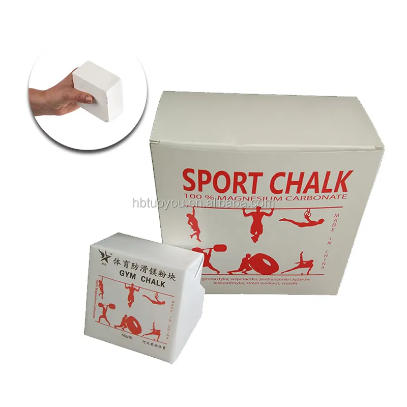 Anti slip natural climbing chalk Gym chalk block, climbing chalk, sports chalk