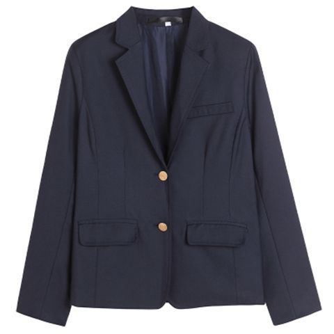 Women's navy blue suit