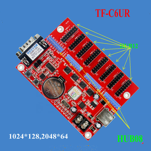 LED-Empfangs karte Vollfarb-LED-Anzeige-Controller WIFI-Steuer karte TF-C6UR/TF-C3UR - Product Image 4