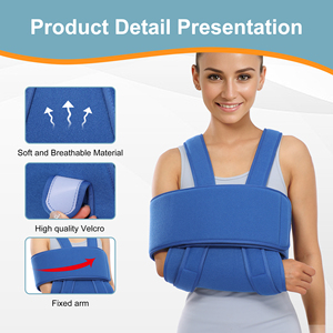 Có thể điều chỉnh cánh tay Sling nén Vai Immobilizer cẳng tay vật lý trị liệu thiết bị - Product Image 3