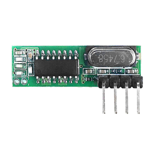 433Mhz Ultra eterodina RF Wireless modulo ricevitore ad alta sensibilità porta di controllo allarme lampada Thunderbolt telecomando ricevitore - Product Image 1