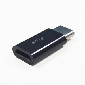 高质量长版C型公到微型USB母连接器USB + otg适配器 - Product Image 3