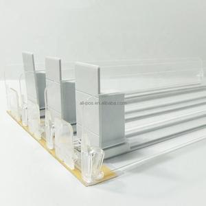 2023 Nuevo sistema de empuje de exhibición de estante de producto cargado Resorte automático de alta calidad - Product Image 3