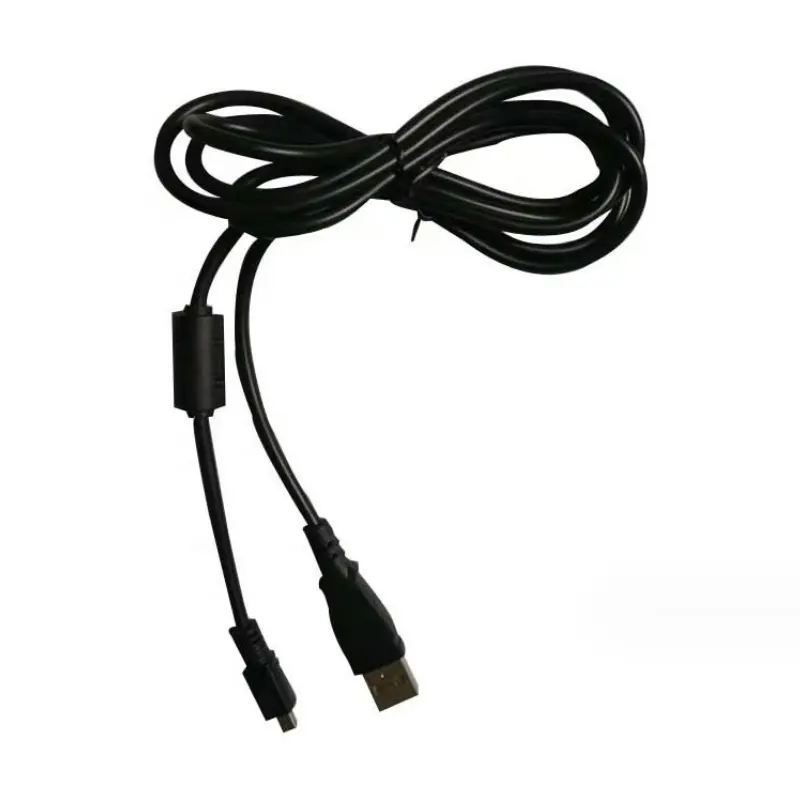 Adecuado para cable de datos de cámara digital Nikon, cable de datos mini 8P, cable de carga USB 1M 1,5 M más anillo magnético con CE