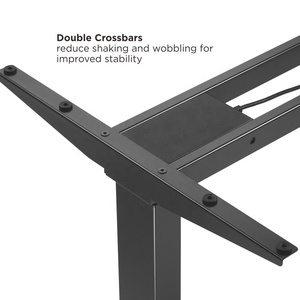 LUMI LEGEND Dual Motor Electric Sit Stand Height Adjustable Desk Frame Modern Office Furniture <strong>Computer</strong> <strong>Table</strong> Standing Desk - Product Image 5