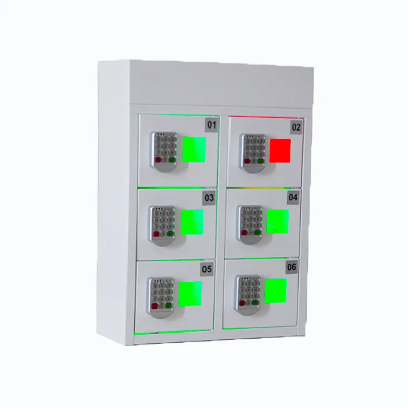 Commercial Public Locker Mobile Phone Charging Station Cell Phone Storage Cabinet Charger Machine