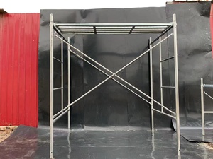 Sistema de material de construcción de andamio de escalera telescópica de fábrica de diseño moderno con sistemas de material de andamio de Marco en A - Product Image 3