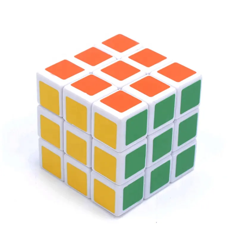 3.5cm 3x3 velocidade mágica puzzle pequenos cubos de plástico para o cérebro prática brinquedo educativo Fidget brinquedo presente