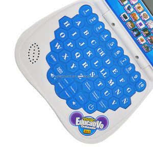 Máquina multifunción para ordenador portátil de voz Abc para niños, juguetes educativos inteligentes, Ordenador de aprendizaje para niños en español - Product Image 4