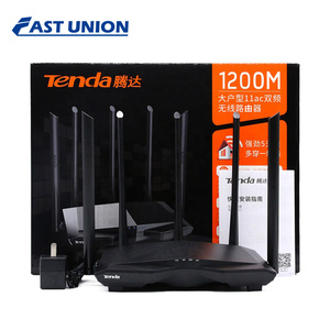Enrutador de red Enrutador inalámbrico Tenda AC7 WIFI 5 2,4G y 5G WIFI 1 WAN 10/100M 3 LAN 10/100M Enrutador doméstico - Product Image 4