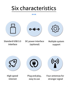 5G CPE Dongle Usb lampone Pi Iot modulo industriale compatto funzioni Multiple modulo 5-18V-2A doppia alimentazione USB WiFi 6 adattatore - Product Image 5