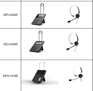 Tai Nghe Trung Tâm Cuộc Gọi VOIP Cho Điện Thoại Ip Tai Nghe Micro Ống Kim Loại Cứng Nhắc Monaural Sành Điệu Với Phích Cắm QĐ - Product Image 6