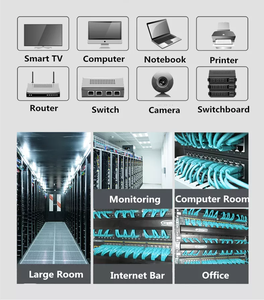 कारखाने प्रत्यक्ष उच्च गुणवत्ता 1 जीबी नेटवर्किंग ईथरनेट कैटा5e कॉपर यूप केबल 305 मीटर 1000ft Rj45 कनेक्टर 4 मुड़ संचार - Product Image 6